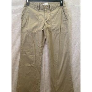 BANANA REPUBLIC Womens  Beige Stretch Pants Size 6 (1237)